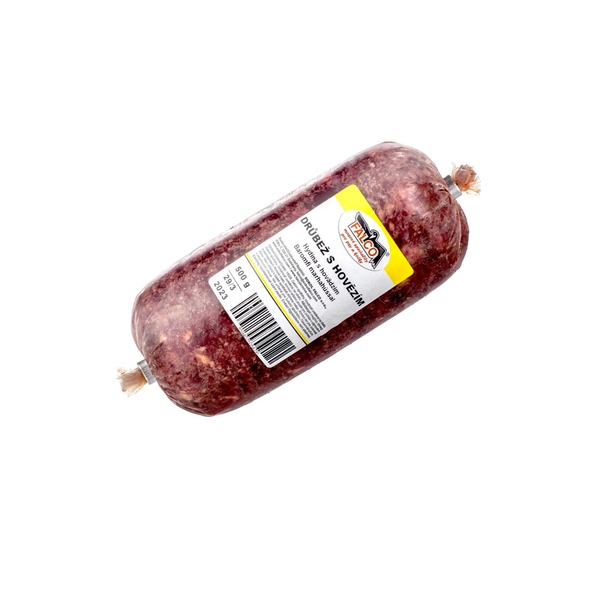 Hovězí a drůbeží maso mleté 0,5kg